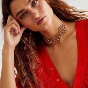 Beaded Daisy Chocker